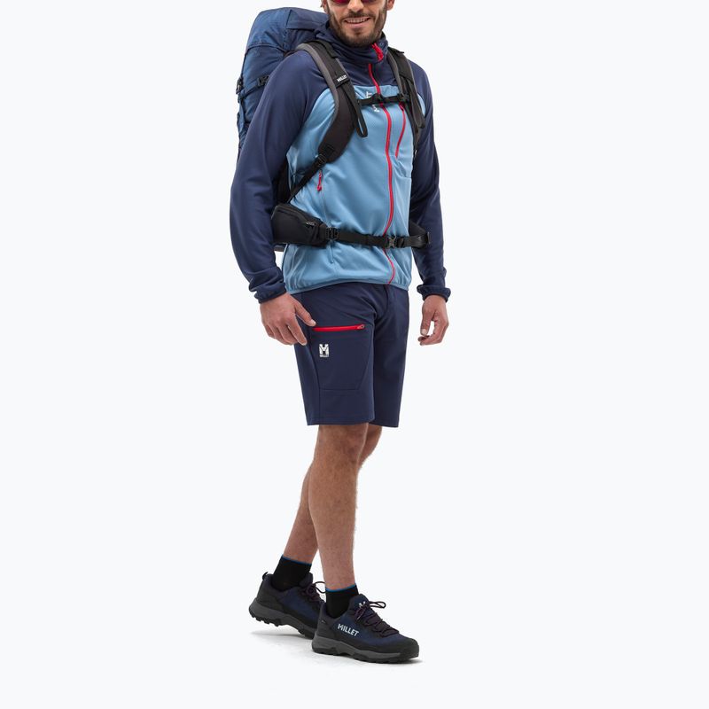 Кофта трекінгова чоловіча Millet Lokka Hoodie III coronet blue/saphir 2