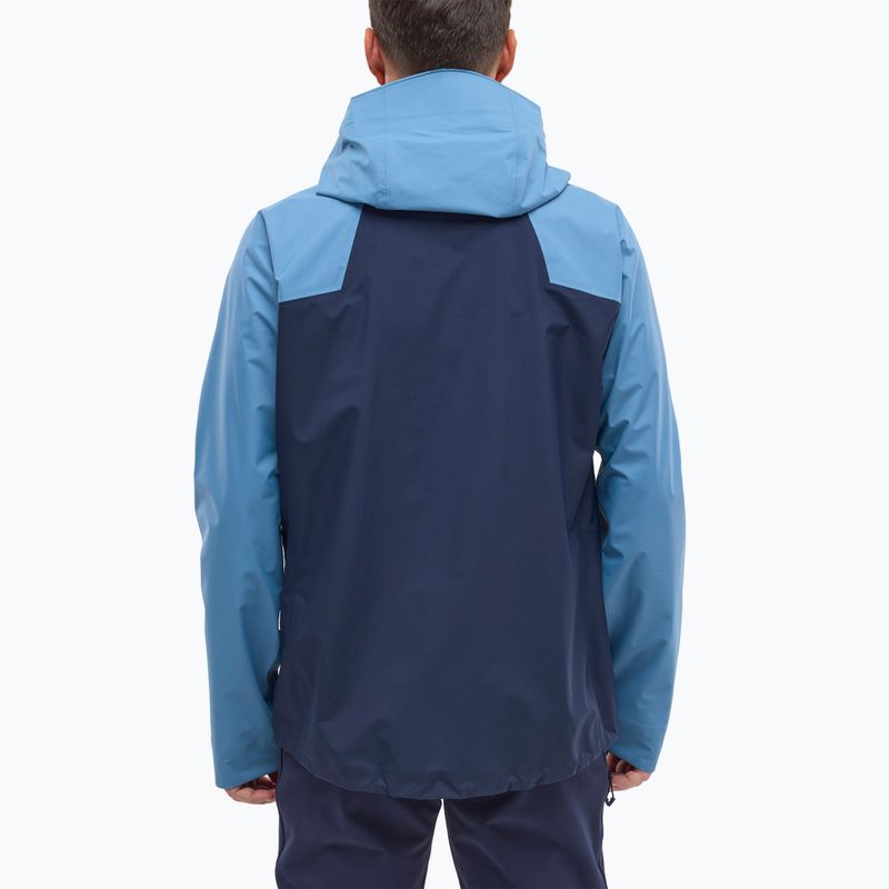Чоловіча куртка дощовик Millet Kamet Light GTX сапфір/коронка синя 3