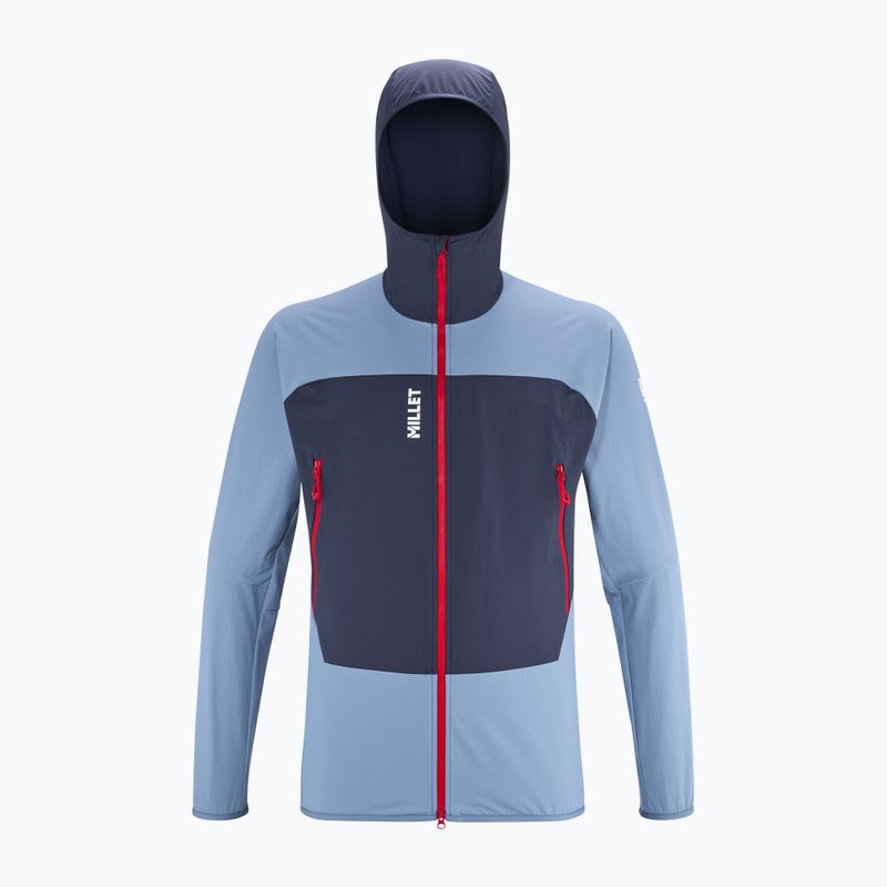 Куртка софтшел чоловіча Millet Fusion XCS Hoodie coronet blue/saphir 8