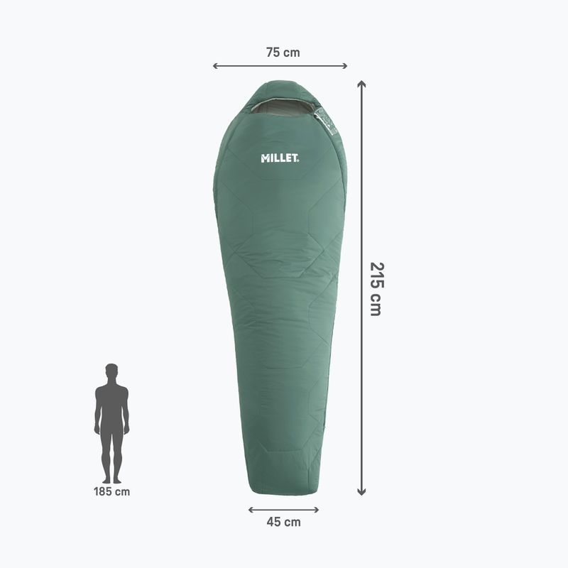 Спальний мішок Millet Baikal 750 Regular bottle 4
