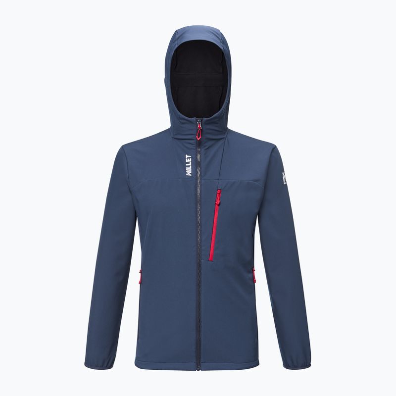 Куртка софтшелл чоловіча Millet Seneca Shield Hoodie saphir 11