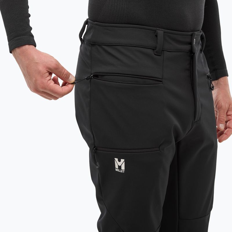 Штани трекінгові чоловічі Millet Seneca Shield black 4