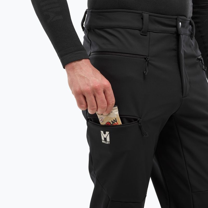 Штани трекінгові чоловічі Millet Seneca Shield black 5
