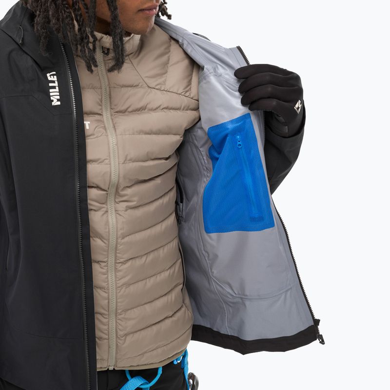 Куртка дощовик чоловіча Millet Kamet Gore-Tex Jacket black 6