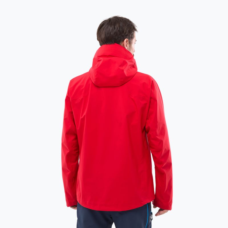 Куртка дощовик чоловіча Millet Kamet Gore-Tex red 3