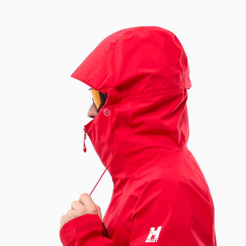 Куртка дощовик чоловіча Millet Kamet Gore-Tex red 4