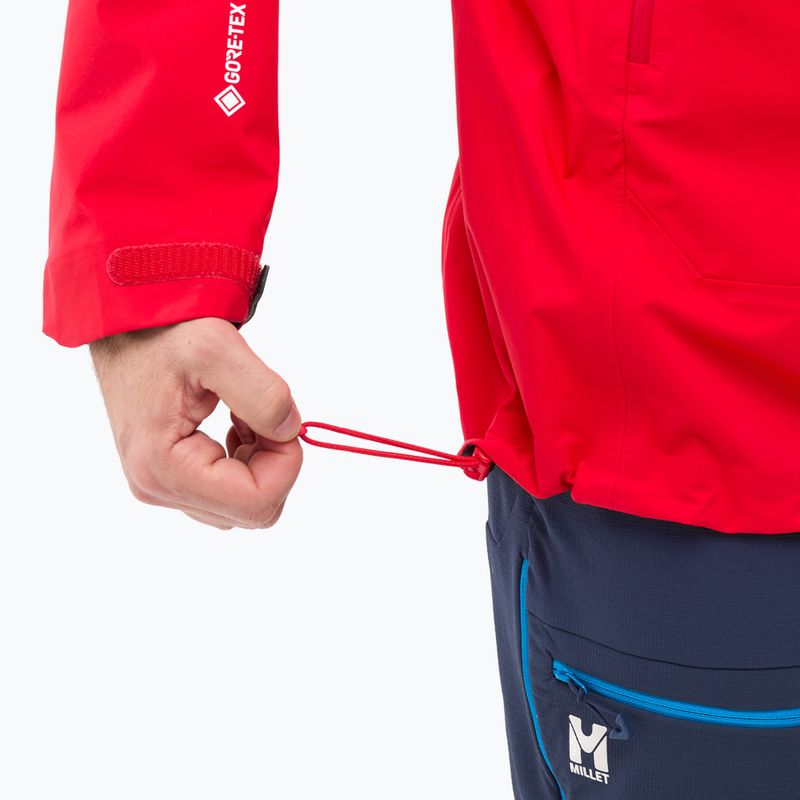 Куртка дощовик чоловіча Millet Kamet Gore-Tex red 9