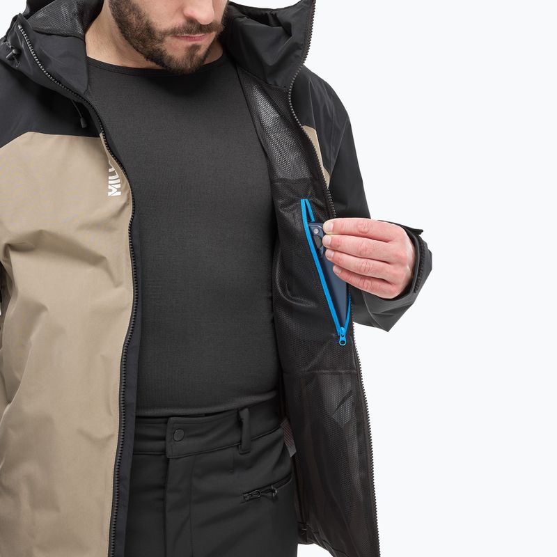 Куртка дощовик чоловіча Millet Seneca GTX 2L dorite/black 10