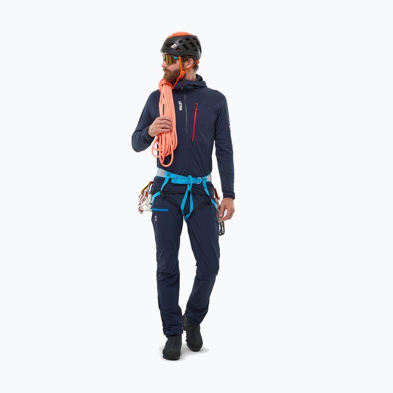 Кофта флісова чоловіча Millet Trilogy Icon Lightgrid Hoodie saphir 2