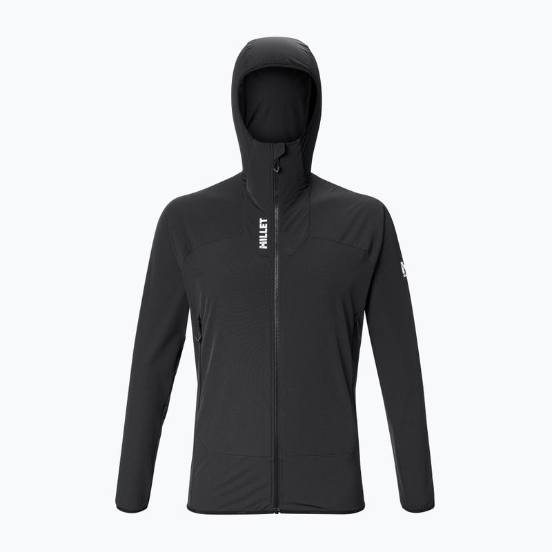 Куртка софтшелл чоловіча Millet Kamet Xcs Light Hoodie black 6