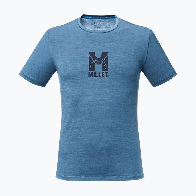 Футболка чоловіча Millet Ubic Wool SS coronet blue 4