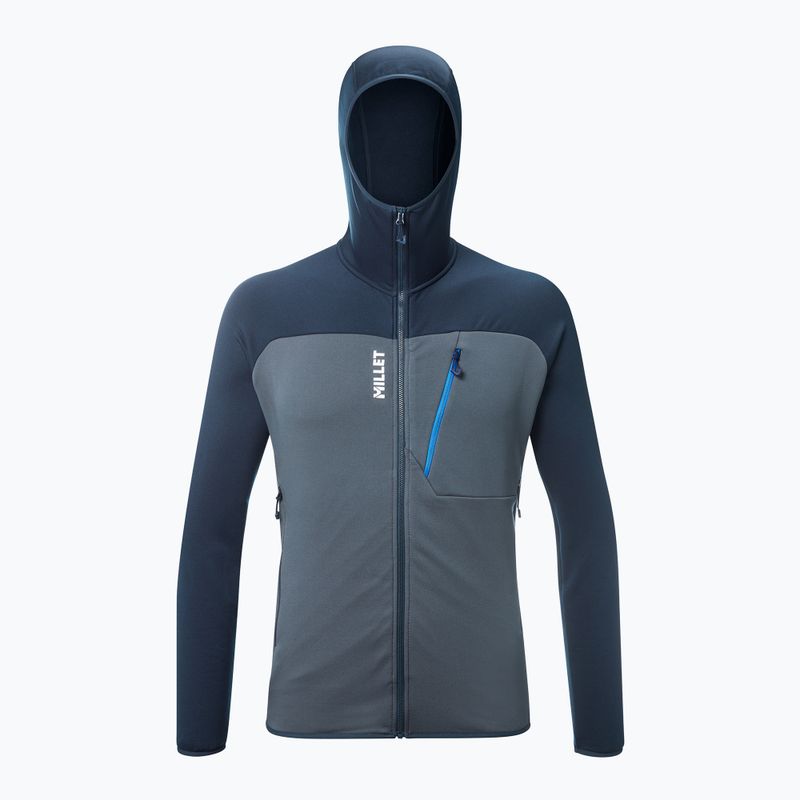 Кофта чоловіча Millet Seneca Fleece Hoodie saphir/shadow blue 6