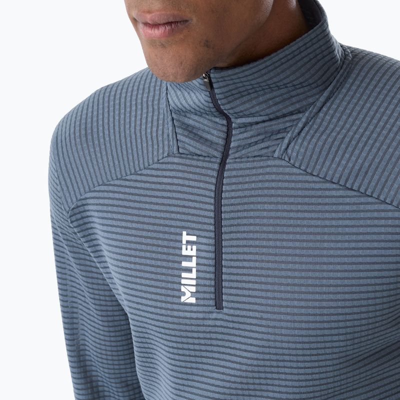 Кофта флісова чоловіча Millet Parmelan Light Fleece shadow blue 4