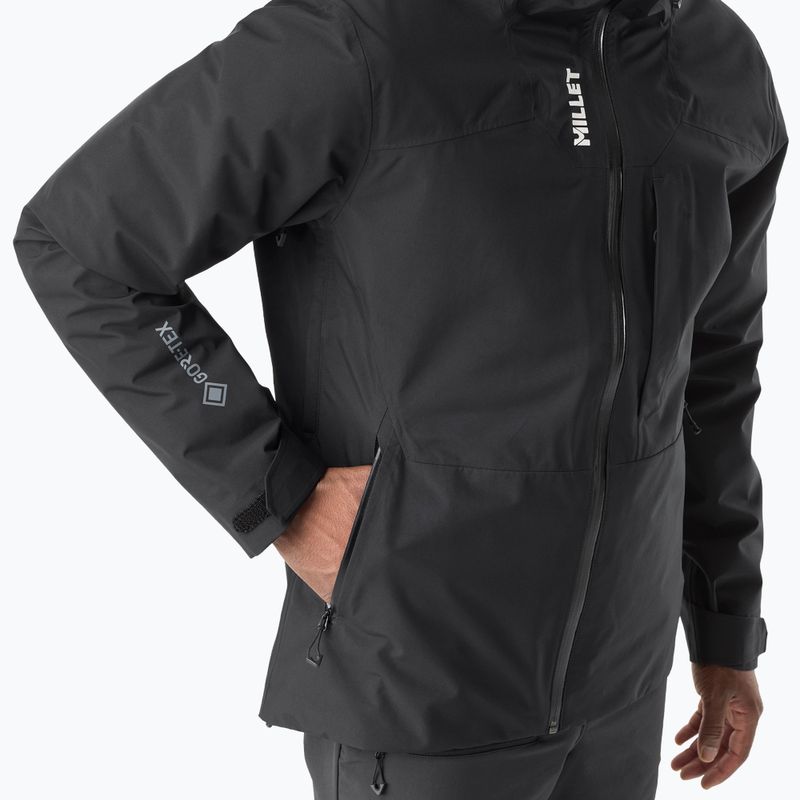 Куртка дощовик чоловіча Millet Kamet Gore-Tex Jacket Jacket black 4