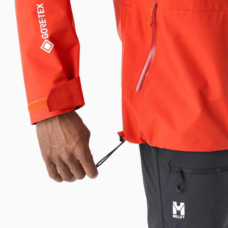 Куртка дощовик чоловіча Millet Kamet Gore-Tex Jacket Jacket paprika 8