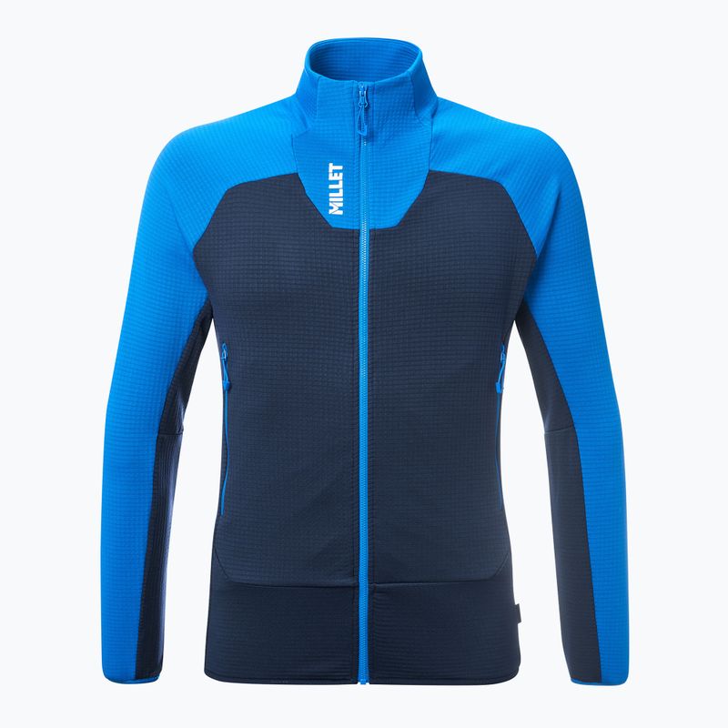 Кофта чоловіча Millet Kamet Grid HD icon blue/saphir 5