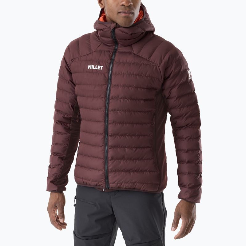 Куртка утеплена чоловіча Millet Fitz Roy Warm Hoodie Jacket truffle