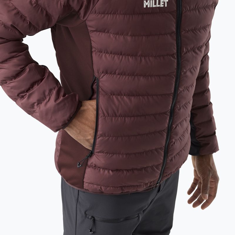 Куртка утеплена чоловіча Millet Fitz Roy Warm Hoodie Jacket truffle 5