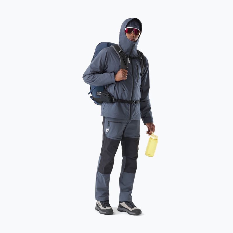 Штани трекінгові чоловічі Millet Seneca XCS200 shadow blue/black 2