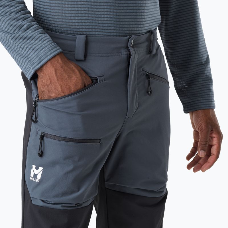 Штани трекінгові чоловічі Millet Seneca XCS200 shadow blue/black 5