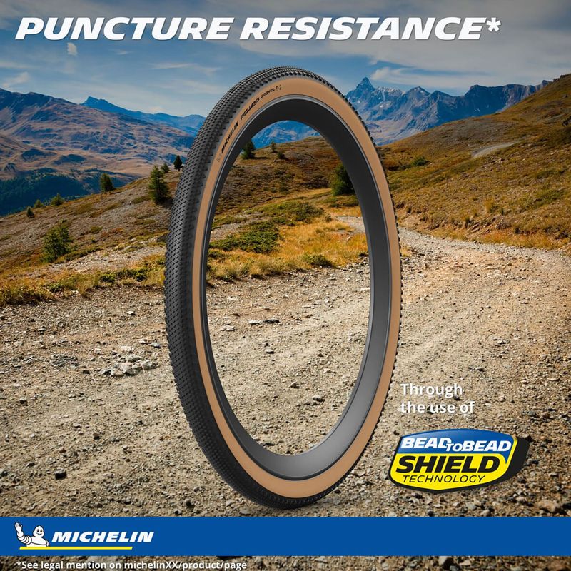 Класична велосипедна шина Michelin Power Gravel V2 TS TLR Competition Line 700 x 40C 7