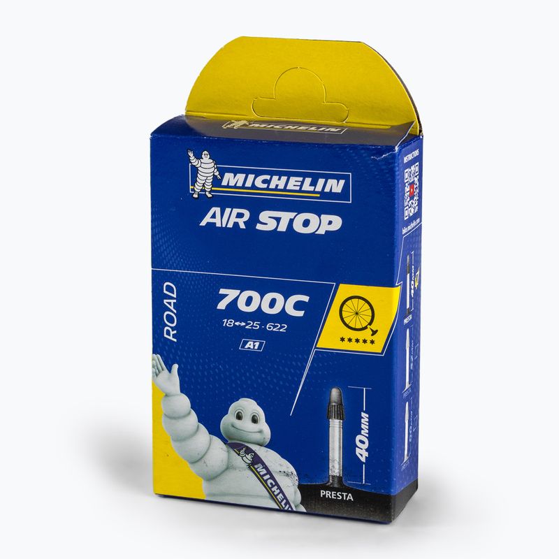 Камера велосипедна Michelin Air Stop Gal-Fv 40mm 229650 чорна 00082278 2