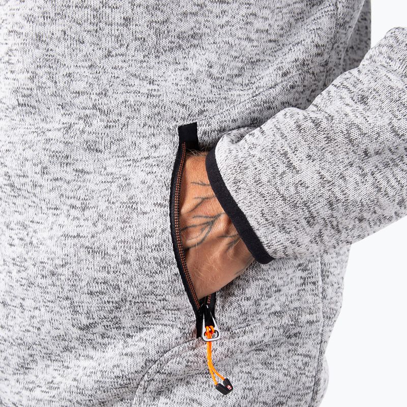 Кофта флісова чоловіча Aulp Navoy Melanged Knit grey 5