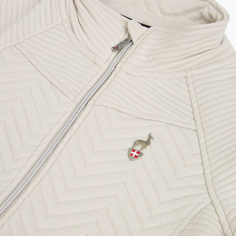 Куртка вітрозахисна жіноча Aulp Simix Jacquard Knit sand 3