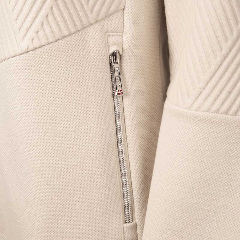 Куртка вітрозахисна жіноча Aulp Simix Jacquard Knit sand 9