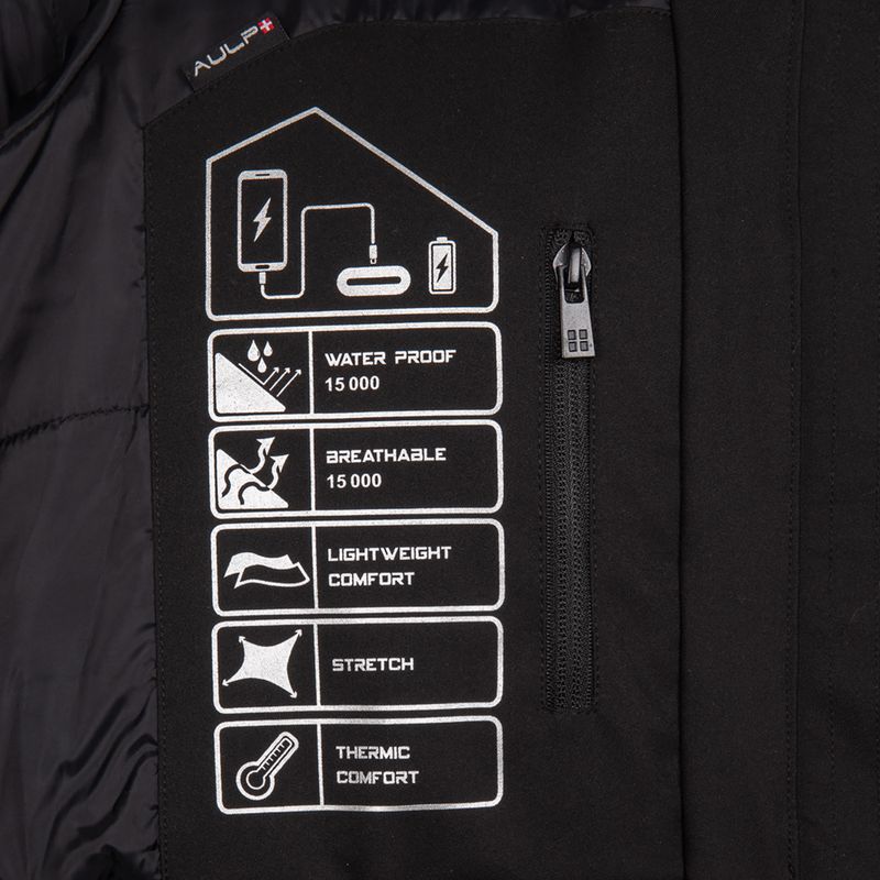 Куртка гірськолижна жіноча Aulp Sandi Ski black 9