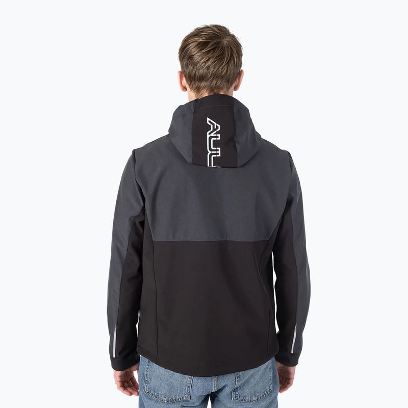 Чоловіча куртка softshell Aulp Tiago anthracite melange 2
