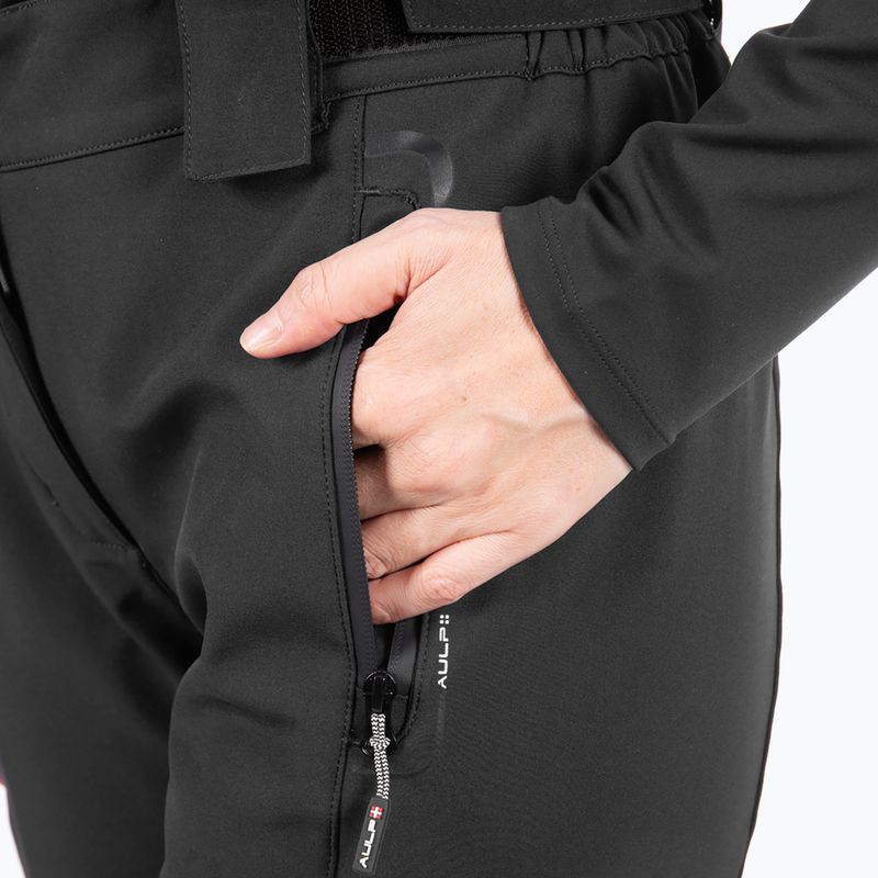 Штани гірськолижні жіночі Aulp Velen Softshell Ski black 5