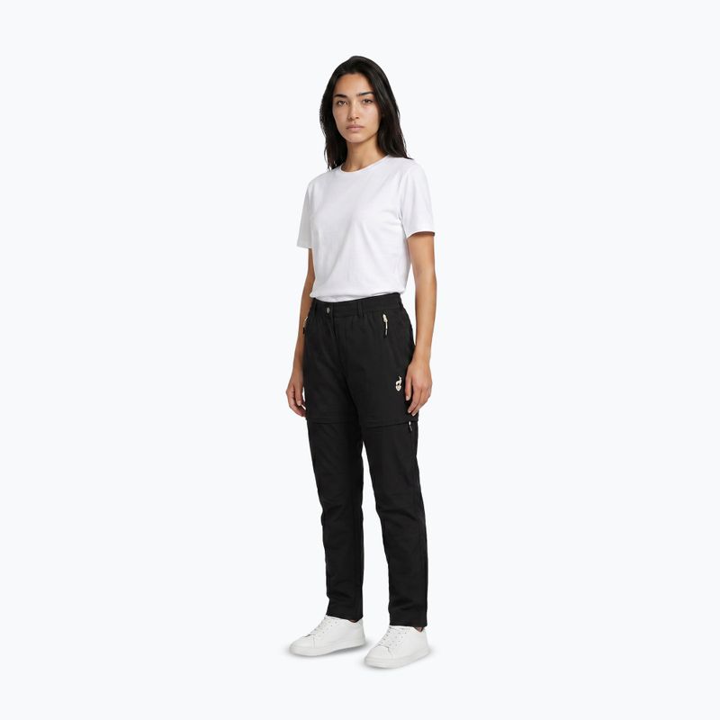 Штани трекінгові жіночі Aulp Bonny Zip-Off black 2
