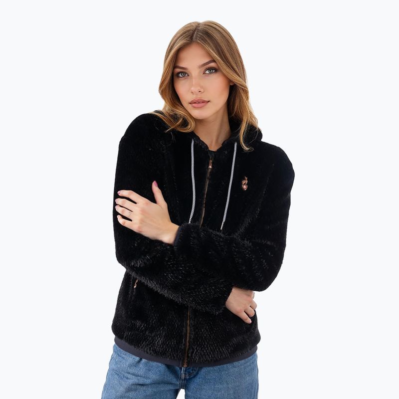 Куртка зимова жіноча Aulp Candy Faux Fur black 3
