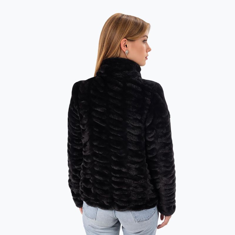 Жіноча зимова куртка Aulp Candy Faux Fur black 2
