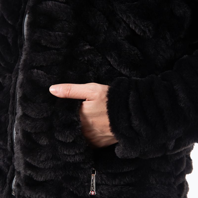 Жіноча зимова куртка Aulp Candy Faux Fur black 5