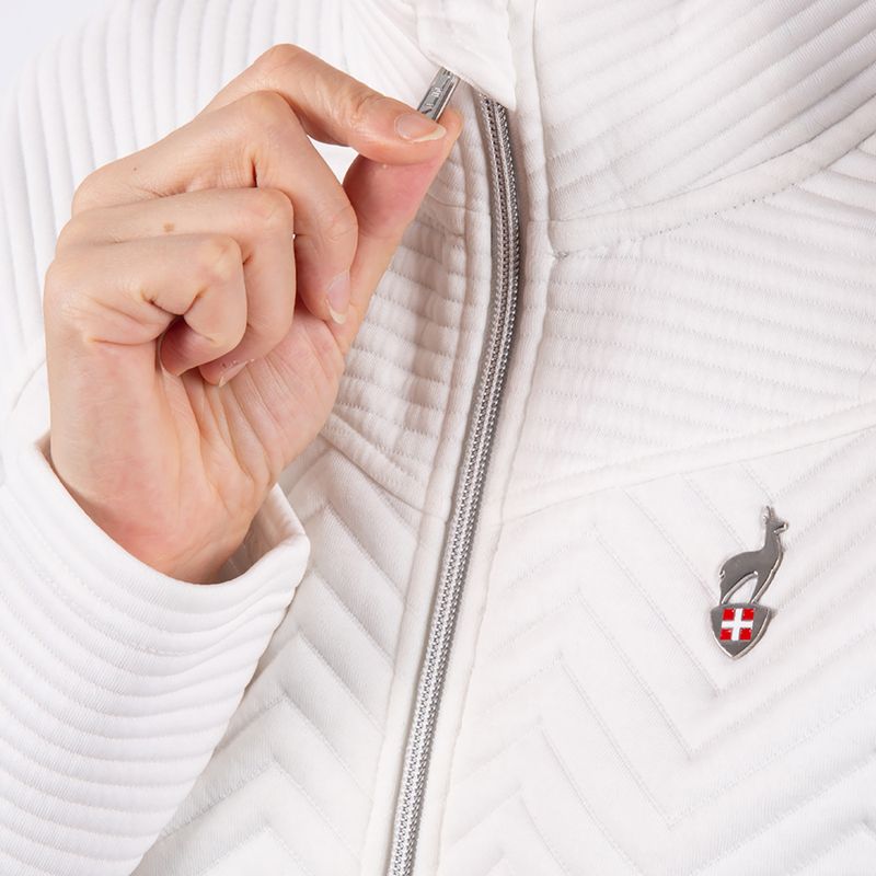 Жіноча вітровка Aulp Simix Jacquard Knit white 3