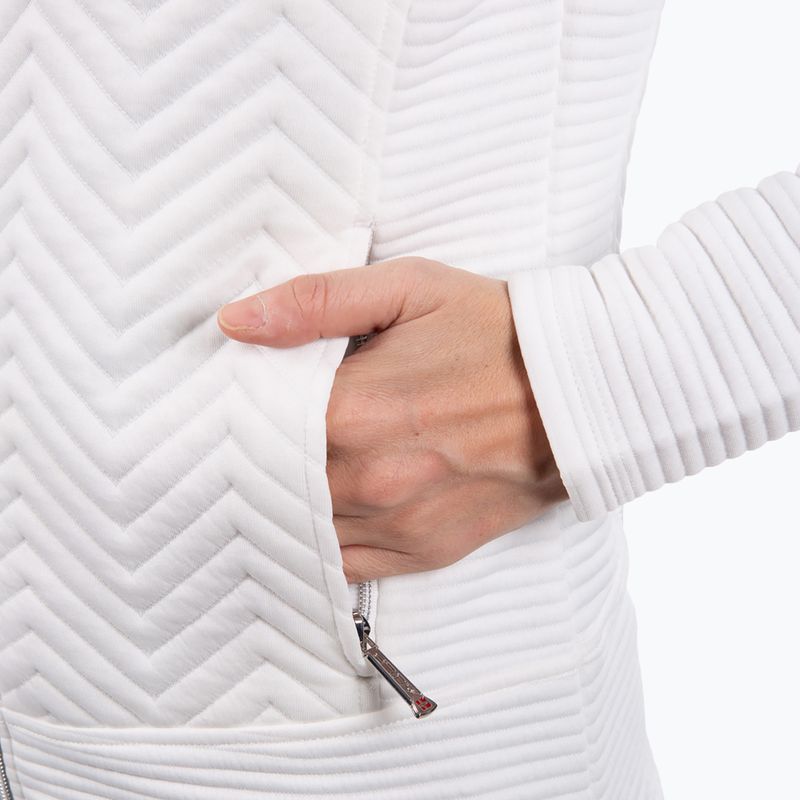 Жіноча вітровка Aulp Simix Jacquard Knit white 5