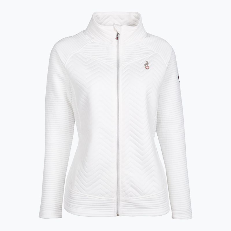 Куртка вітрозахисна жіноча Aulp Simix Jacquard Knit white 6