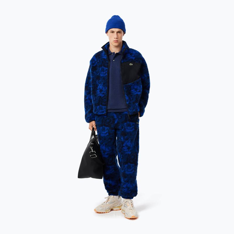 Футболка поло чоловіча Lacoste L1264 dark indigo blue 2
