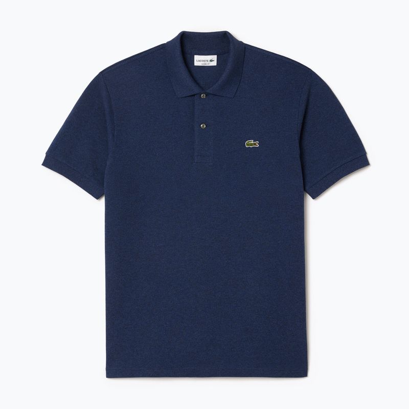 Футболка поло чоловіча Lacoste L1264 dark indigo blue 5