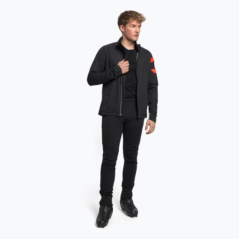 Штани для бігових лиж чоловічі Rossignol Poursuite black 2
