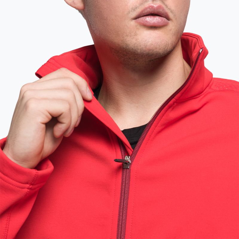 Кофта лижна чоловіча Rossignol Classique Clim red 8