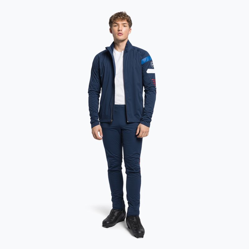 Штани для бігових лиж чоловічі Rossignol Poursuite navy 2