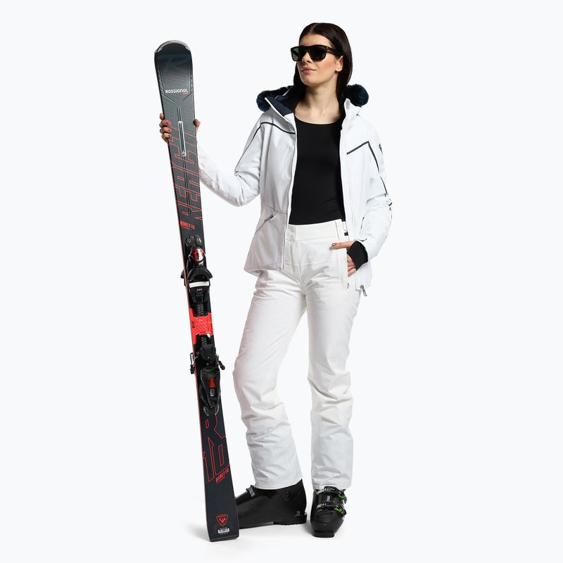 Штани лижні жіночі Rossignol W Elite білі RLIWP02 2
