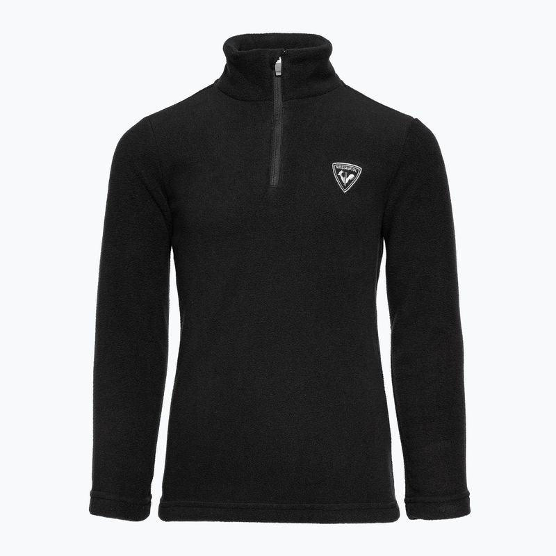 Кофта лижна дитяча Rossignol 1/2 Zip Fleece black 3