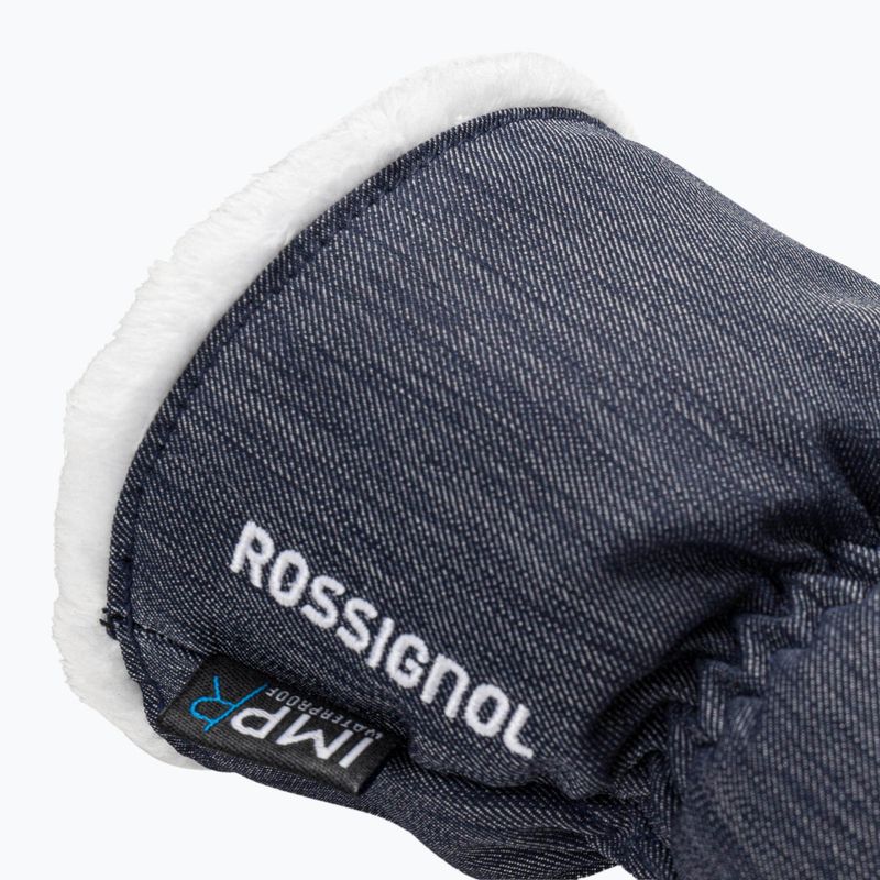 Рукавиці лижні жіночі Rossignol W Temptation Impr M темно-сині RLG28 4