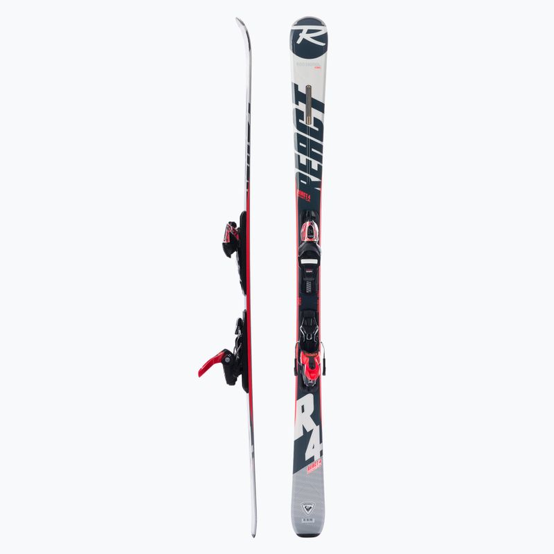 Лижі гірські Rossignol REACT 4 SPORT CA + XP11 сіро-чорні RRJ02LI 2