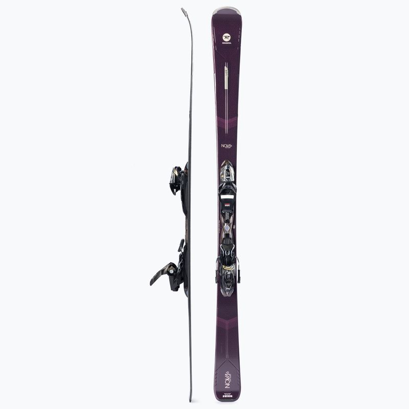 Лижі гірські жіночі Rossignol NOVA 6 + XP W 11 GW фіолетові RRJ03LJ 2