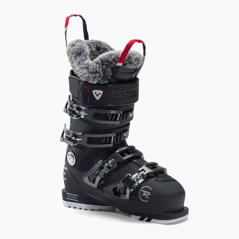 Черевики лижні жіночі Rossignol PURE PRO 80 чорні RBJ2290